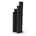 مواسير HDPE SDR 51 قطر خارجي 160 مم سمك 3.2 مم لون أسود