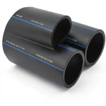 SPS HDPE Pipe PE 80 Pressure 12.5 Bar Size 630 mm Thickness 57.2 mm Black | Saudi Pipes Systems (SPS)