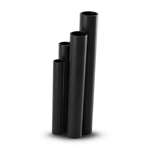 مواسير HDPE SDR 51 قطر خارجي 180 مم سمك 3.6 مم لون أسود
