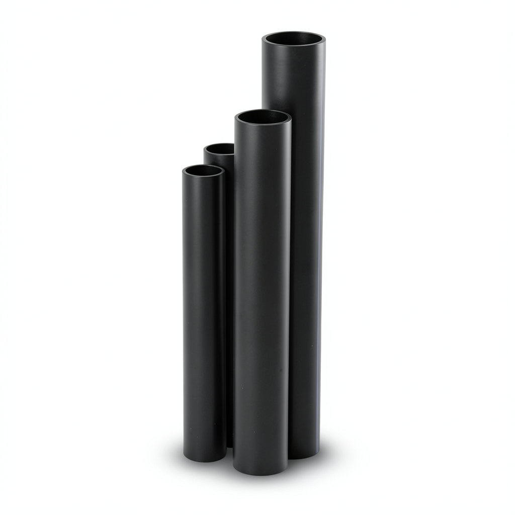 مواسير HDPE SDR 51 قطر خارجي 75 مم سمك 1.8 مم لون أسود