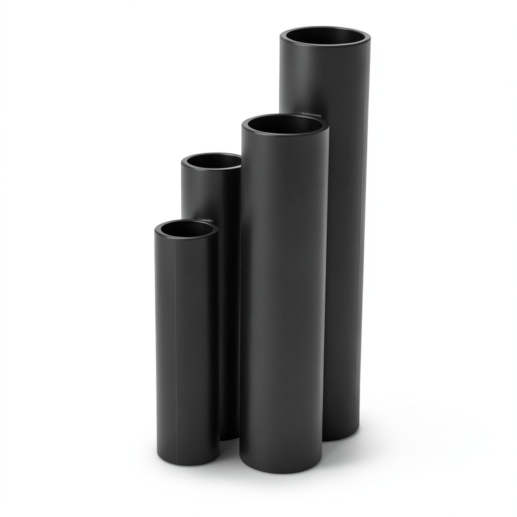 Al-Jawdah HDPE Pipes SDR 41 Outside Diameter 400 mm Thickness 9.8 mm Black