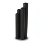مواسير HDPE SDR 51 قطر خارجي 140 مم سمك 2.8 مم لون أسود