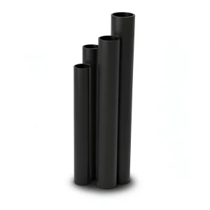 مواسير HDPE SDR 51 قطر خارجي 140 مم سمك 2.8 مم لون أسود