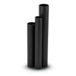 مواسير HDPE SDR 51 قطر خارجي 160 مم سمك 3.2 مم لون أسود