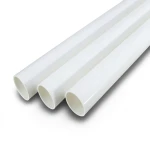 مواسير UPVC جدول 80 مقاس 2 إنش سمك 5.54 مم لون أبيض