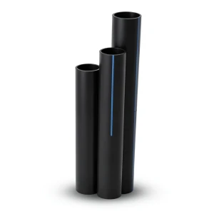 مواسير HDPE نسبة الأبعاد القياسية 41 قطر خارجي 500 مم سمك 12.3 مم أسود