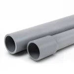 مواسير UPVC الوطني ضغط 2 بار  قطر خارجي 110 مم سمك 1.80 مم لون رمادي