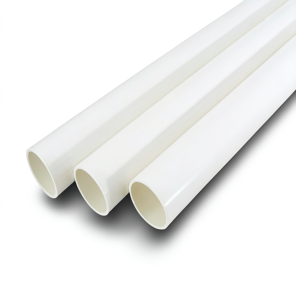 UPVC Pipes Schedule 80 Size 8 Inch Thickness 12.7 mm White Colour