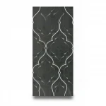 Italian wall decoration, dark grey color, length 10 m, width 0.53 m, model 57027