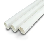 UPVC Pipes Schedule 40 Size 10 Inch Thickness 9.27 mm White