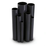 مواسير UPVC جدول 40 مقاس 1 إنش سمك 3.4 مم لون أسود