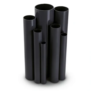 مواسير UPVC جدول 40 مقاس 1 إنش سمك 3.4 مم لون أسود