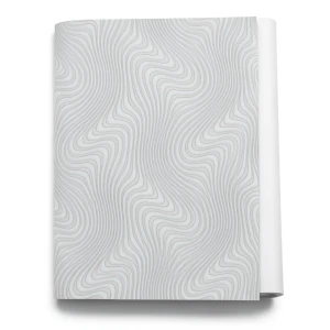 Wavy Wall Decoration 10m x 0.53m Pale Gray Model 10146-43