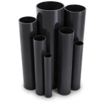 مواسير UPVC جدول 40 مقاس ¼ 1 إنش سمك 3.6 مم لون أسود