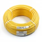 أنابيب HDPE  نيبروبلاست PE 100 ضغط 20 بار قطر خارجي 90 مم سمك 10.1 مم لون أصفر 