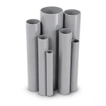 مواسير UPVC جدول 40 مقاس ½ 1 إنش سمك 3.7 مم لون رمادي