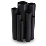 مواسير UPVC جدول 40 مقاس ½ 1 إنش سمك 3.7 مم لون أسود