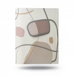 Italian wallpaper modern design 10m x 0.53 m, light beige, model 73201