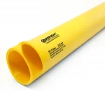 Neproplast HDPE Pipes PE 100 Nominal Pressure 20 Bar Outside Diameter 355 mm Thickness 39.7 mm Color Yellow