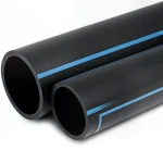 مواسير HDPE الوطني لشبكات المياه  ضغط 16 بار قطر خارجي 160 مم سمك 9.5 مم لون اسود