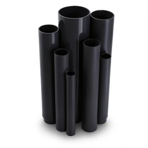 مواسير UPVC ضغط اسمي 6 بار قطر خارجي 280 مم سمك 8.2 مم لون اسود