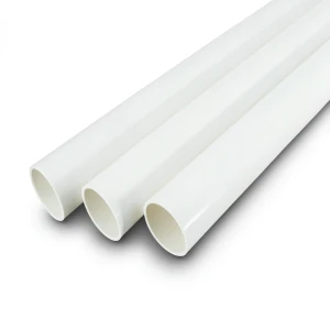 مواسير UPVC جدول 80 بار مقاس 4 إنش سمك 8.56 مم لون أبيض