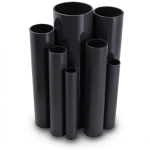 مواسير UPVC جدول 80 مقاس ½ إنش سمك 3.7 مم لون أسود