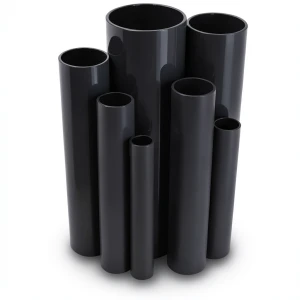 UPVC Pipes Schedule 80 Size ½ inch Thickness 3.7 mm Black