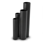 مواسير HDPE نسبة الأبعاد القياسية 51 قطر خارجي 280 مم سمك 5.5 مم لون أسود