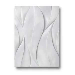 ورق جدران مموج طول 10 م × عرض 0.53 م لون رمادي فاتح، موديل 31-10148