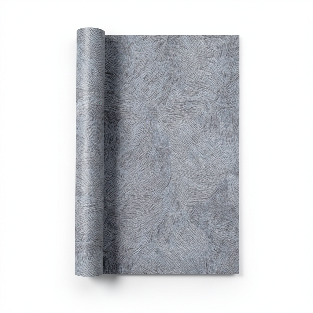 Italian Wallpaper Patterned Design Gray Color, Size 10m x 0.70m, Model rc16046