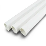 مواسير UPVC جدول 80 بار مقاس 6 إنش سمك 10.97 مم لون أبيض