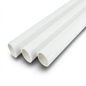 مواسير UPVC جدول 80 بار مقاس 6 إنش سمك 10.97 مم لون أبيض