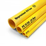 Neproplast HDPE Pipes PE 100 Nominal Pressure 20 Bar Outside Diameter 450 mm Thickness 50.3 mm Color Yellow