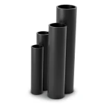 مواسير HDPE SDR 51 قطر خارجي 315 مم سمك 6.2 مم لون أسود