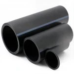 مواسير HDPE الوطني لشبكات المياه  ضغط 16 بار قطر خارجي 225 مم سمك 13.4 مم لون اسود