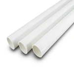 UPVC Pipes Schedule 80 Size 10 Inch Thickness 15.06 mm White