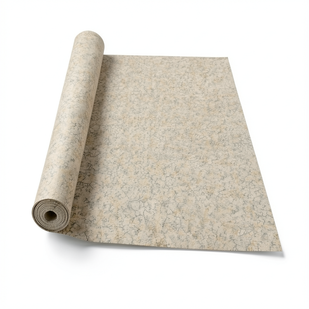 Italian Patterned Wallpaper 10m x 1.06m Beige, Model 82947