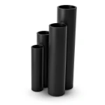 مواسير HDPE SDR 51 قطر خارجي 355 مم سمك 7 مم لون أسود