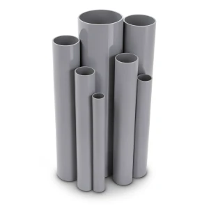 UPVC Pipes 4 Bar Pressure 250 mm Diameter 4.9 mm Thickness Gray