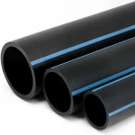 مواسير HDPE الوطني لشبكات المياه  ضغط 16 بار قطر خارجي 110 مم سمك 6.6 مم لون اسود