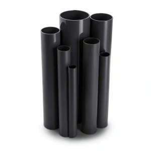 UPVC Pipes 4 Bar Pressure 250 mm Diameter 4.9 mm Thickness Black