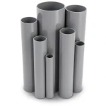 UPVC Pipes Schedule 80 Size ¾ inch Thickness 3.9 mm Gray