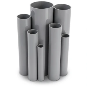 UPVC Pipes Schedule 80 Size ¾ inch Thickness 3.9 mm Gray