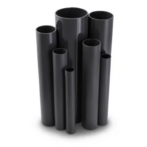 UPVC Pipes Schedule 40 Size 1 ¼ inch Thickness 3.6 mm Black