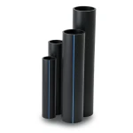 مواسير HDPE SDR 51 قطر خارجي 560 مم سمك 11 مم لون أسود