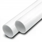 مواسير UPVC الوطني ضغط 15 بار  مقاس 1/4 1 إنش سمك 2.7 مم لون أبيض