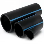 NPF HDPE Pipes for Water Networks   Pressure 12.5 Bar Outside Diameter 225 mm Thickness 10.8 mm Color Black