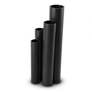 مواسير HDPE SDR 51 قطر خارجي 200 مم سمك 3.9 مم لون أسود
