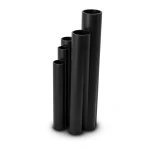 مواسير HDPE نسبة الأبعاد القياسية SDR 51 قطر خارجي 710 مم سمك 13.9 مم لون أسود
